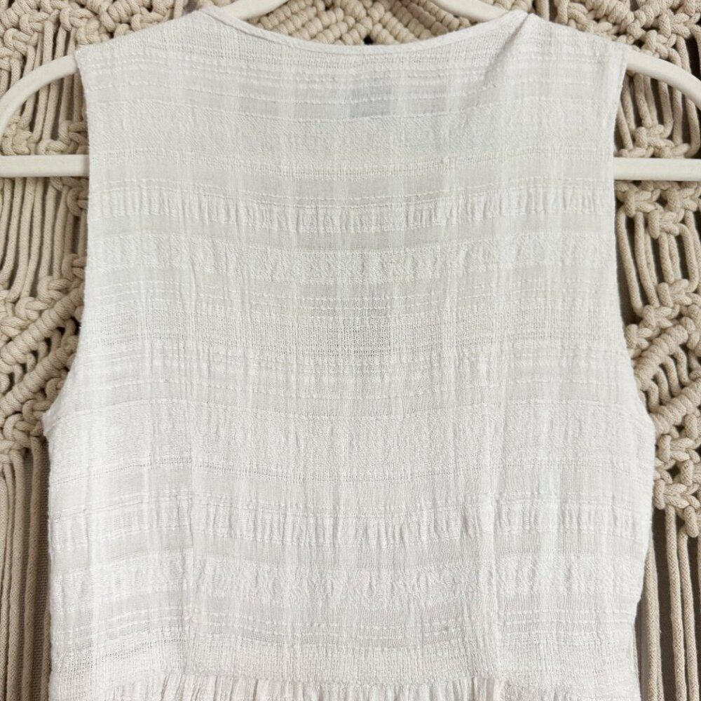 Greylin Off-White Midi Tank Dress – Size XS – GUC - Picture 6 of 9
